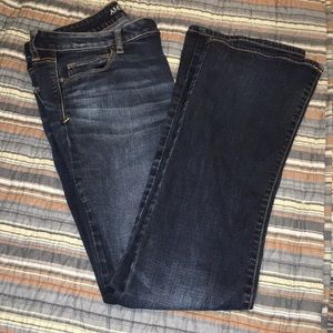 American Eagle skinny kick bootcut jeans size 14